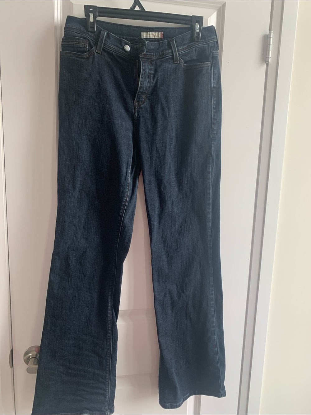Levi's Indigo Flared Wide Leg Jeans